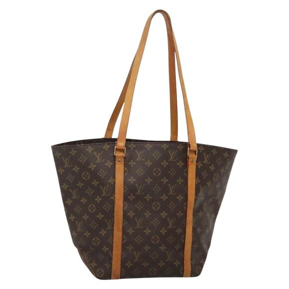 LOUIS VUITTON Monogram Sac Shopping Tote Bag M51108 - Picture 1 of 16